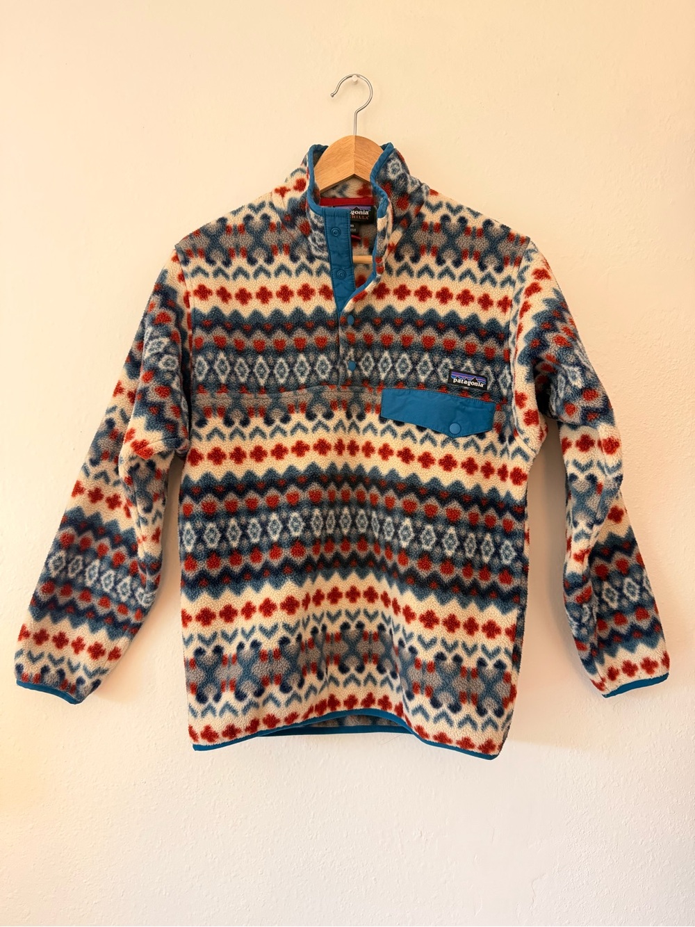 Patagonia Synchilla Fleece Snap-T Pullover Fair Isle